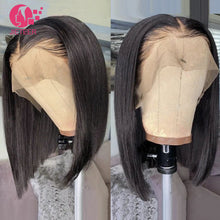 Load image into Gallery viewer, straight Short Bob Lace Front Wigs 13x4 Lace Front Human Hair Wigs
