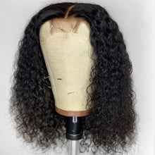 Load image into Gallery viewer, curly Short Bob Lace Front Wigs 4x4 Lace Front Human Hair Wigs
