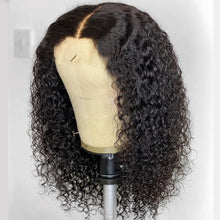 Load image into Gallery viewer, Deep Curly Short Bob Lace Front Wigs 4x4 Lace Front Human Hair Wigs
