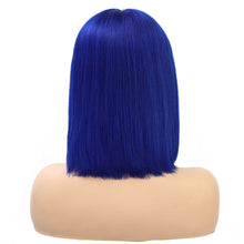 Load image into Gallery viewer, Colored Green/Pink/Blue/Purple Wig with Baby Hair Pre-Plucked HD Lace Front Human Hair Wigs for Women
