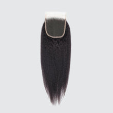 Load image into Gallery viewer, JIETEER Hair 11A Kinky Straight 4x4 True Swiss HD Lace Closure
