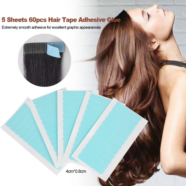 Hair Extension Tape Adhesive Bonding Double Sided Strong Waterproof Tape For Hair Extension/Lace/Toupee